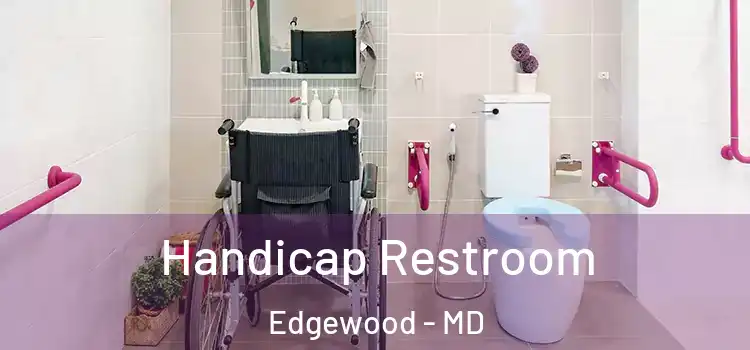 Handicap Restroom Edgewood - MD